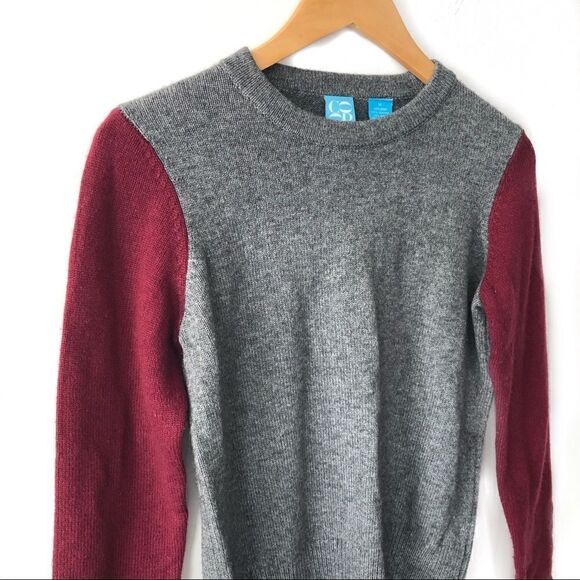 𝅺barney’s co-op • wool sweater dual tone - Picture 3 of 4